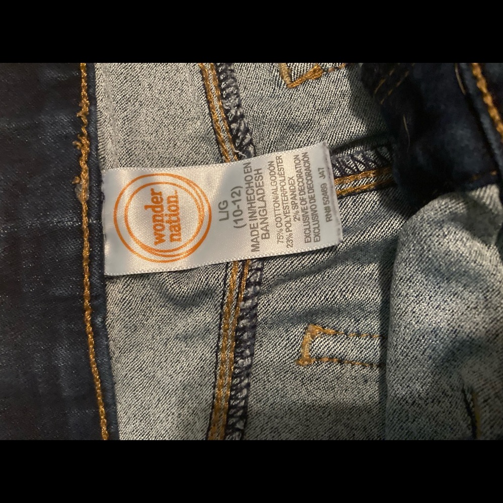 Wonder Nation | Girls Skinny Jeans - Picture 4 of 5